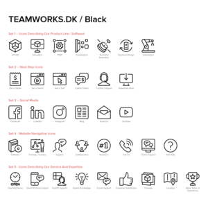 Icon Design by Samphan for TEAMWORKS AS | Design: #12550544