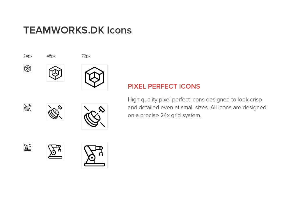 Icon Design by Samphan for TEAMWORKS AS | Design #12550546