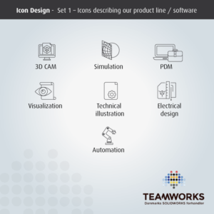 Icon Design by wow factory for TEAMWORKS AS | Design: #12519739