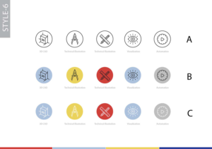 Icon Design set for Danish SolidWorks reseller TEAMWORKS   | Icon Design by typeo1978