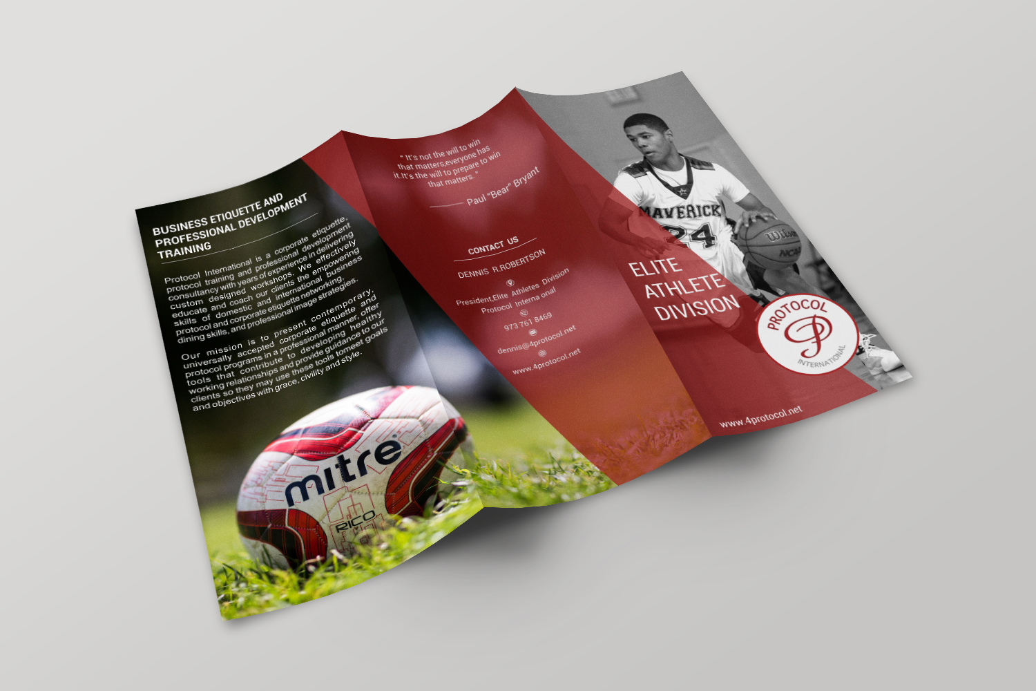 Brochure Design by ecorokerz for Protocol International | Design #12506793