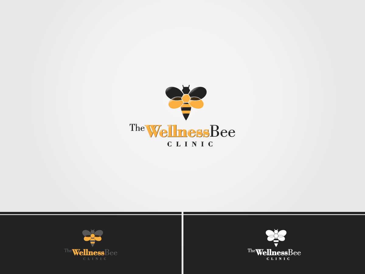 Diseño de Logo por Kejo87 para The Wellness Bee Clinic | Diseño #12476810
