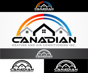 Logo Design by sangeloenriquez for Canadian heating and air conditioning | Design: #12423423