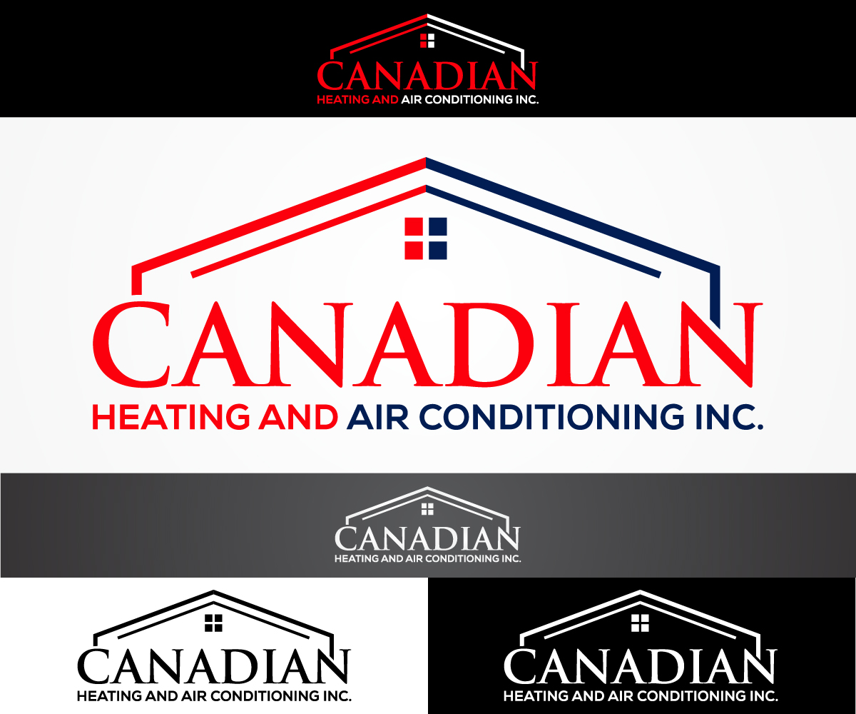 Logo Design by sangeloenriquez for Canadian heating and air conditioning | Design #12435022