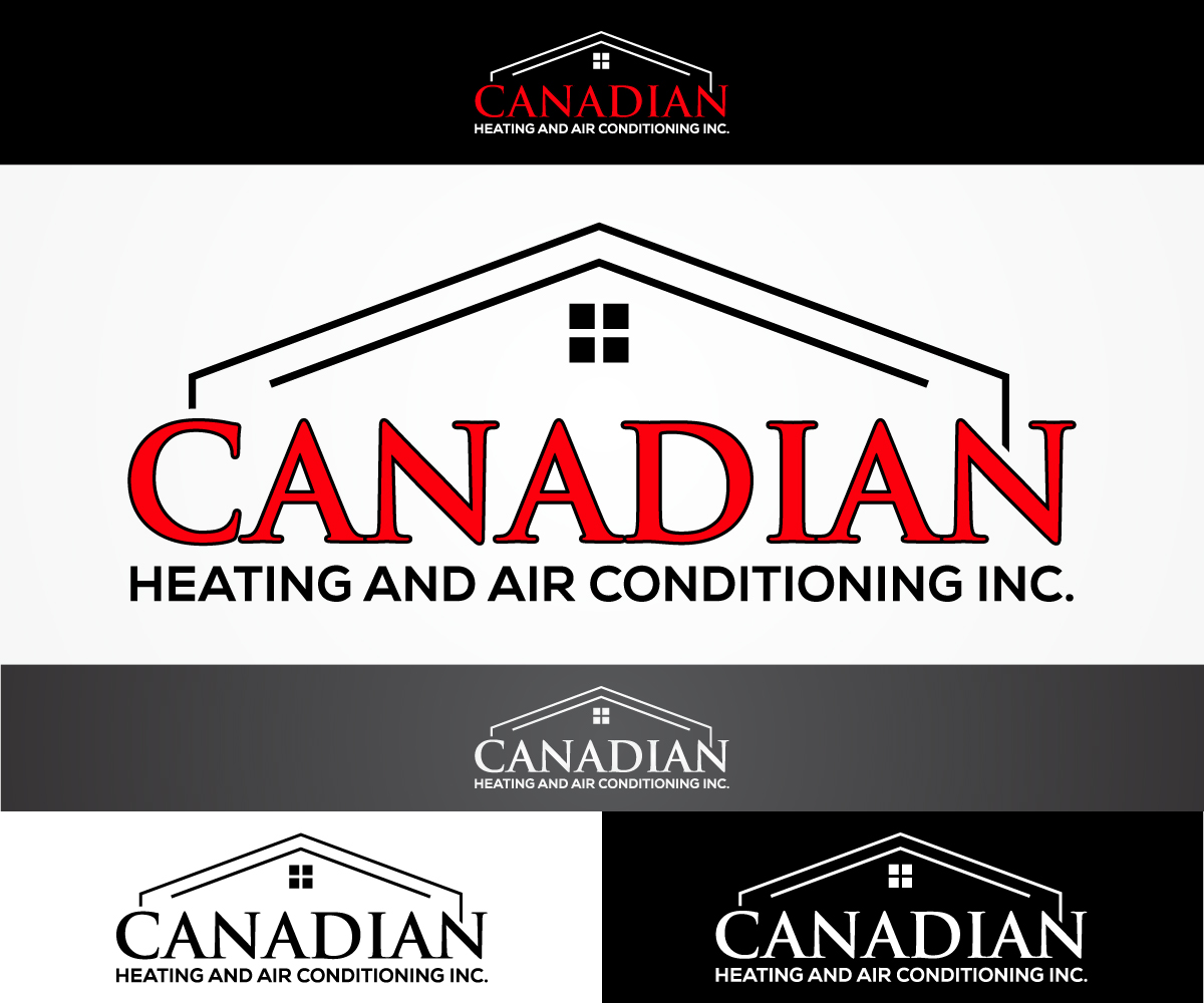 Logo-Design von sangeloenriquez für Canadian heating and air conditioning | Design #12518856