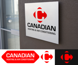 Logo Design by Kennen R. for Canadian heating and air conditioning | Design #12458906