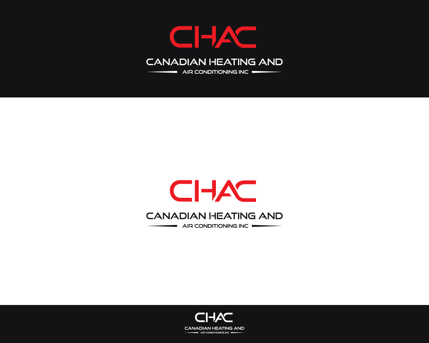Logo Design by Atec for Canadian heating and air conditioning | Design #12421515