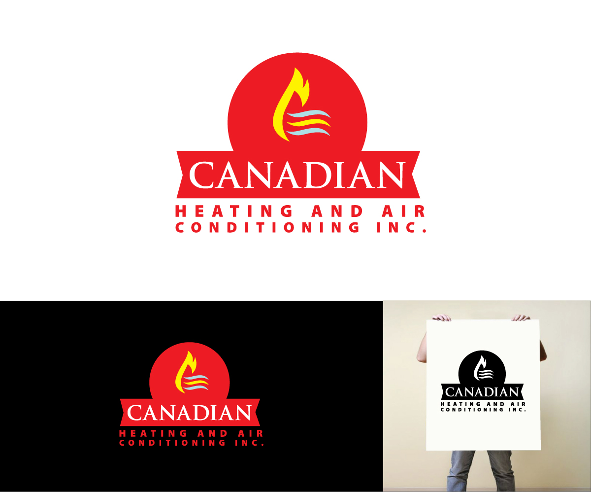 Logo Design by e-graphics for Canadian heating and air conditioning | Design #12421886