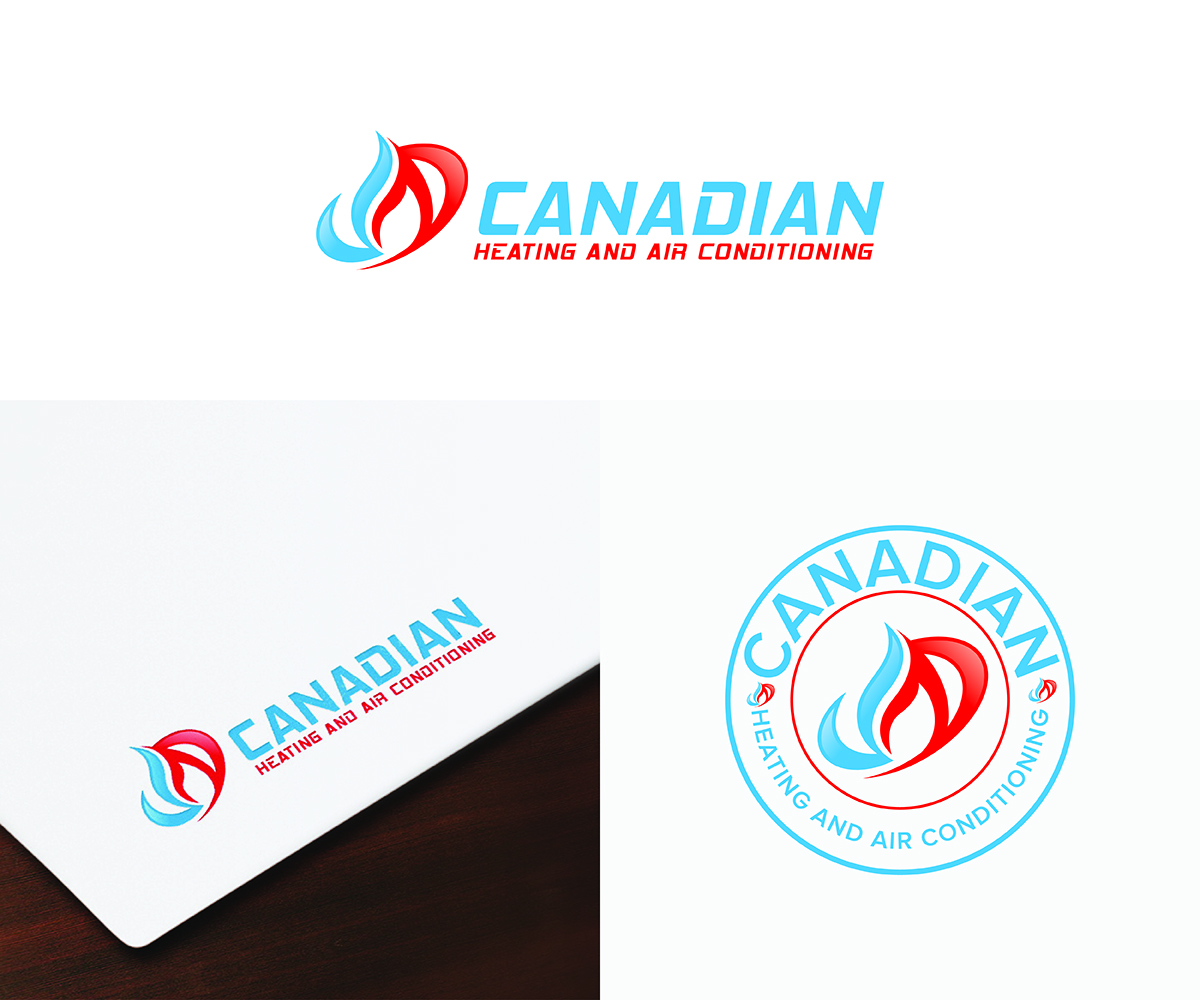 Logo Design by eMARK for Canadian heating and air conditioning | Design #12429708