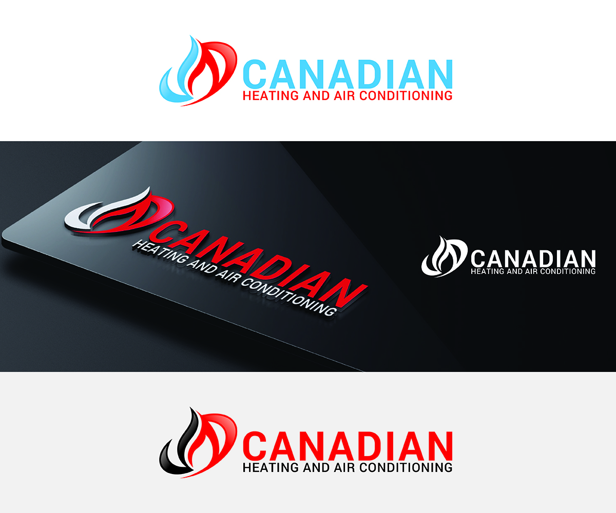Logo Design by eMARK for Canadian heating and air conditioning | Design #12442391