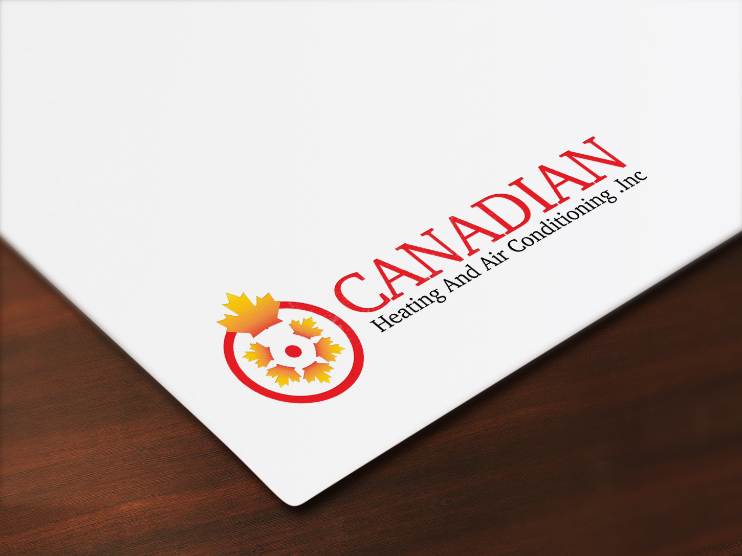 Logo Design by pamungkasseven for Canadian heating and air conditioning | Design #12418543