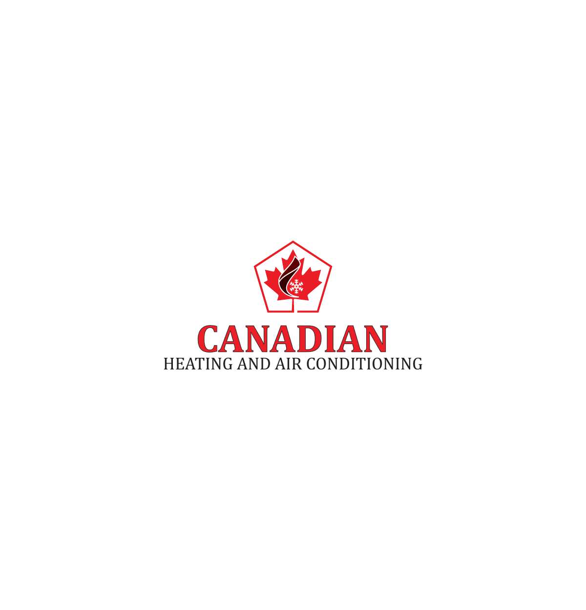 Diseño de Logo por designeye para Canadian heating and air conditioning | Diseño #12503051