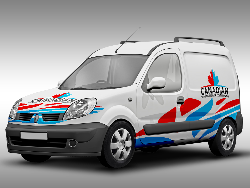 Logo Design by R.Bello for Canadian heating and air conditioning | Design #12483832