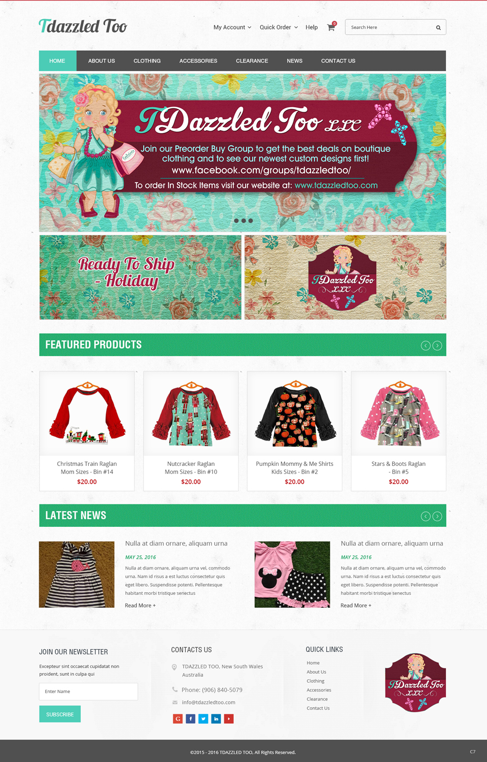Web-Design von pb für TDazzled Too LLC | Design #12445128