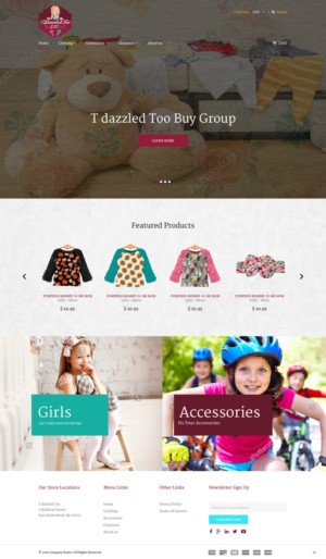 Web Design par pb pour TDazzled Too LLC | Design : #12445140
