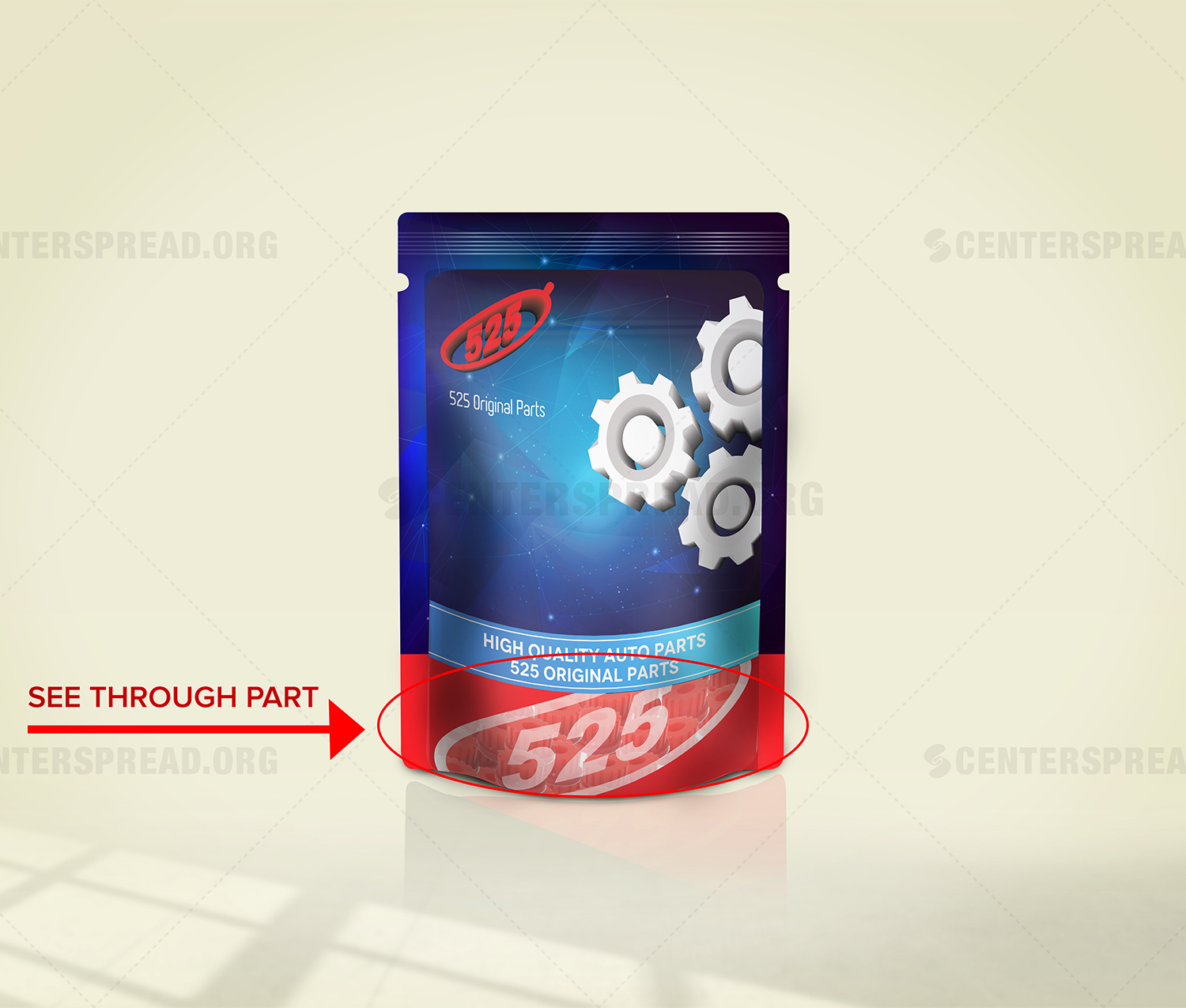 Diseño de Empaque por CENTERSPREAD para PT.KEFICO INTER GLOBAL | Diseño #12542490