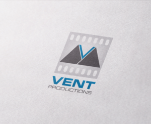 Logo-Design von Ellie Afonso für Vent Productions | Design: #12475569