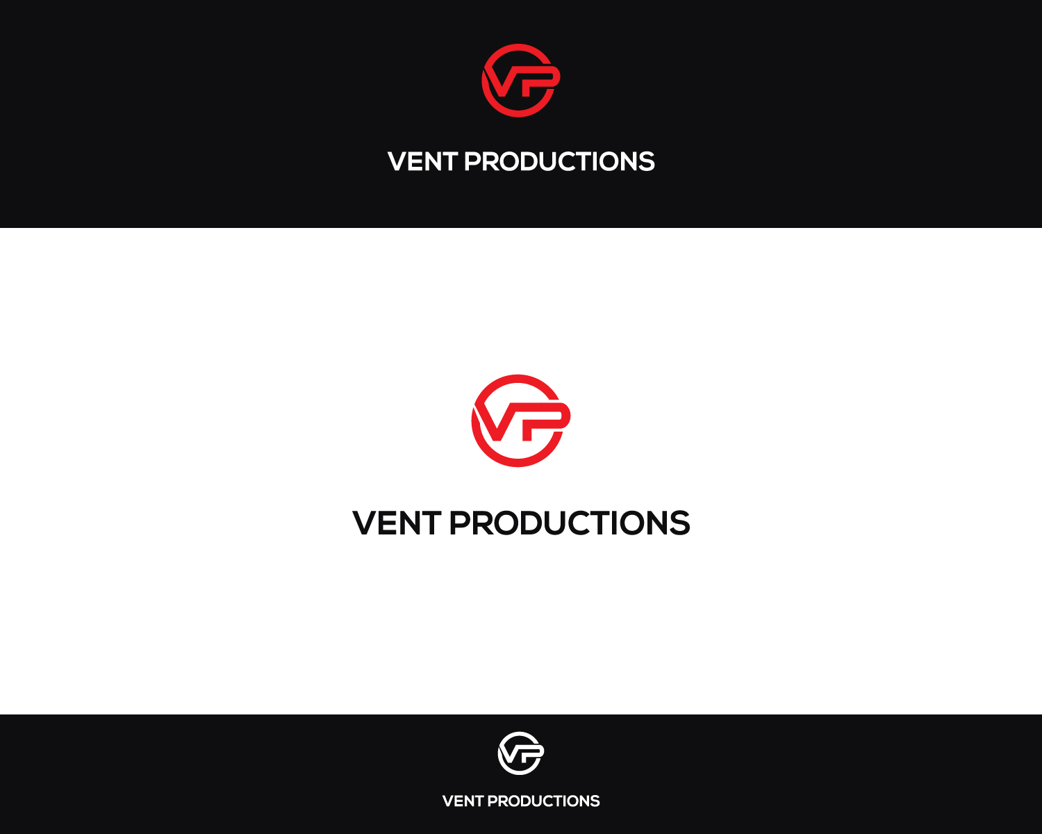 Diseño de Logo por Atec para Vent Productions | Diseño #12451520