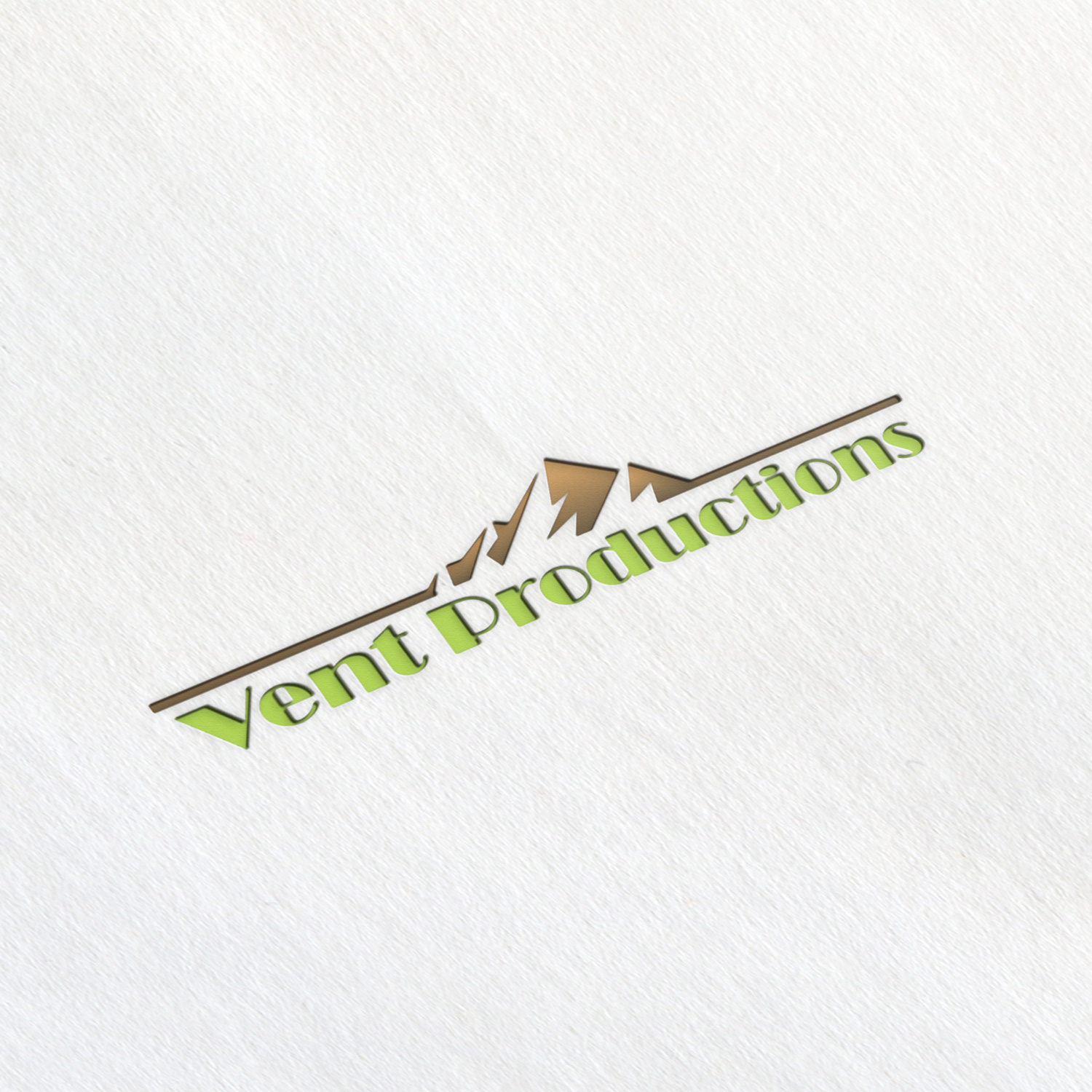 Logo-Design von Petter Goms für Vent Productions | Design #12460816