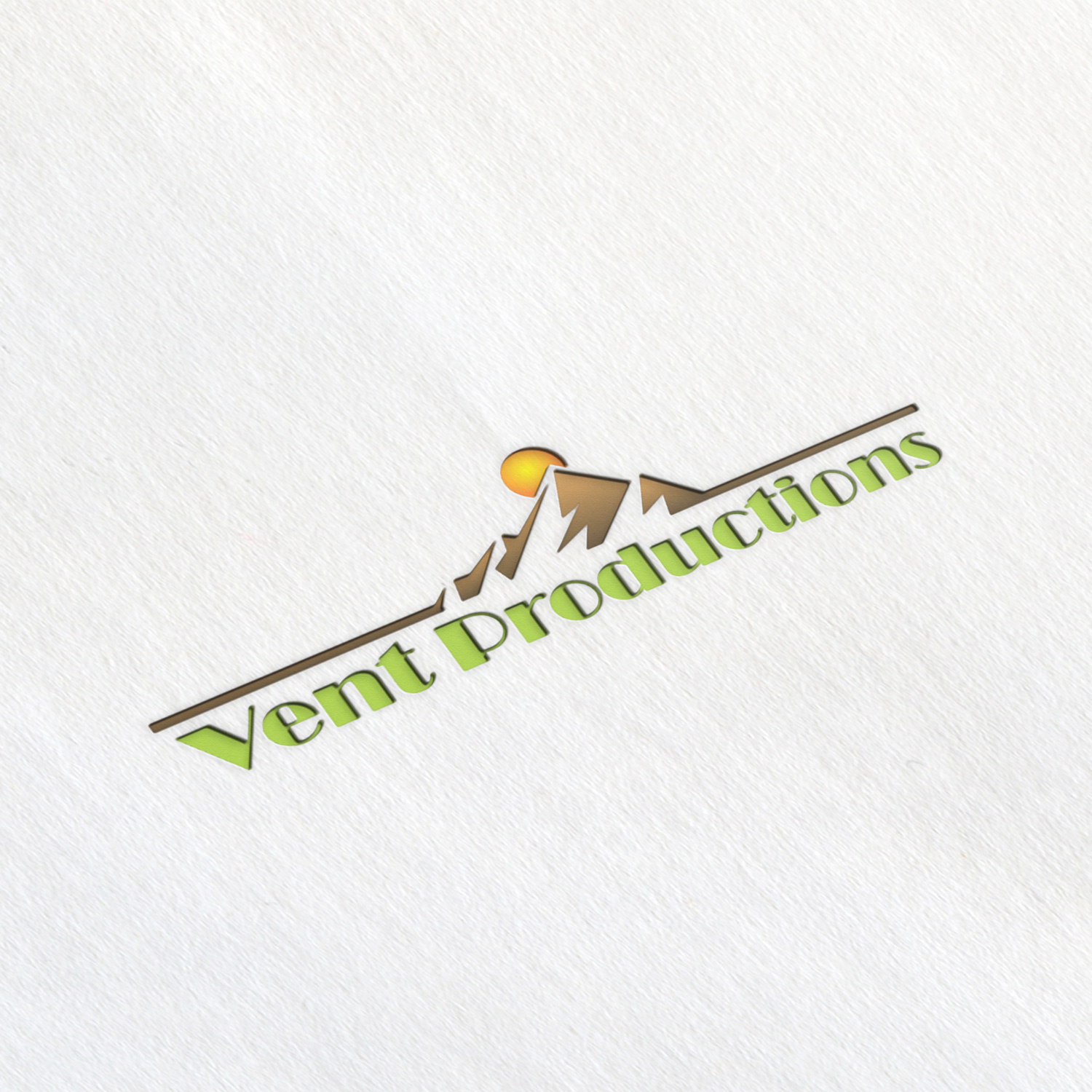 Logo-Design von Petter Goms für Vent Productions | Design #12468160