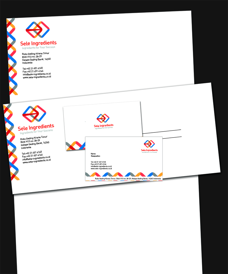 Stationery Design by Ritesh Singh for Sele Ingredients | Design #514780