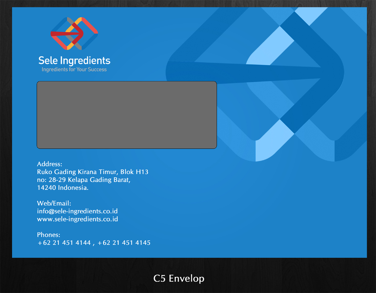 Stationery Design by Kreative Ideaz for Sele Ingredients | Design #522386