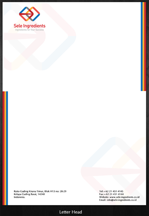 Stationery Design by Kreative Ideaz for Sele Ingredients | Design: #522395