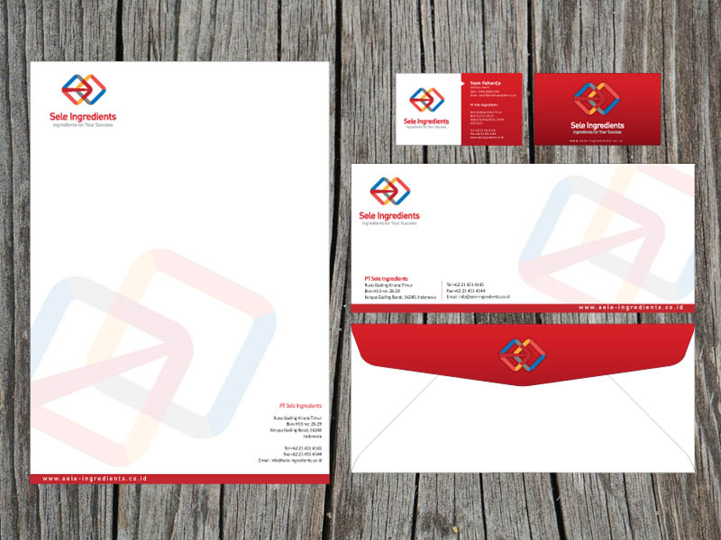 Stationery Design by Priyo Subarkah for Sele Ingredients | Design #511523