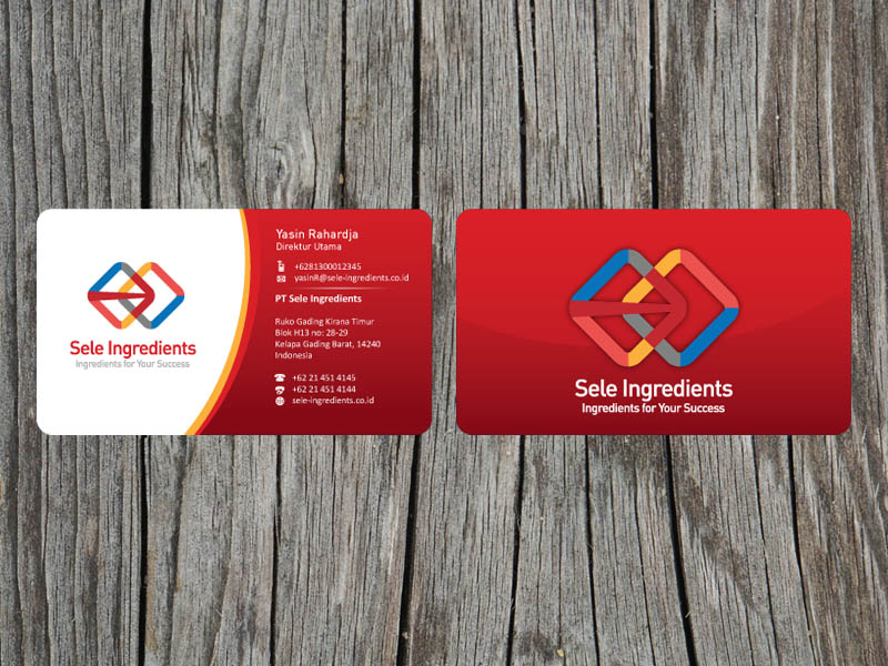 Stationery Design by Priyo Subarkah for Sele Ingredients | Design #511690