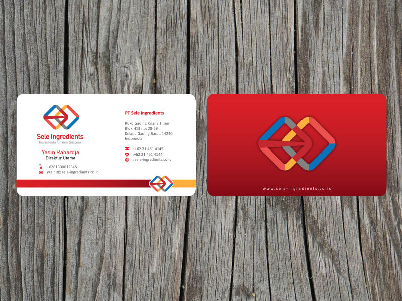 Stationery Design by Priyo Subarkah for Sele Ingredients | Design #511691
