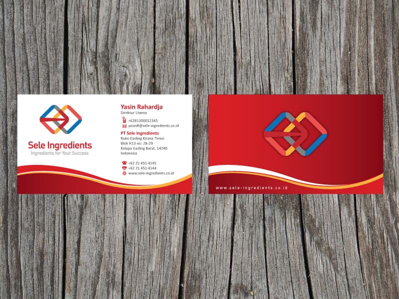 Stationery Design by Priyo Subarkah for Sele Ingredients | Design #513376