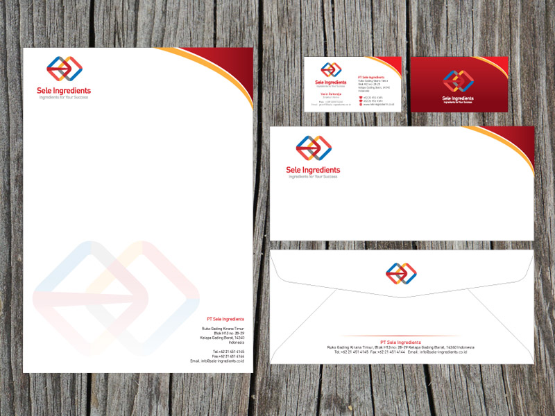 Stationery Design by Priyo Subarkah for Sele Ingredients | Design #515868