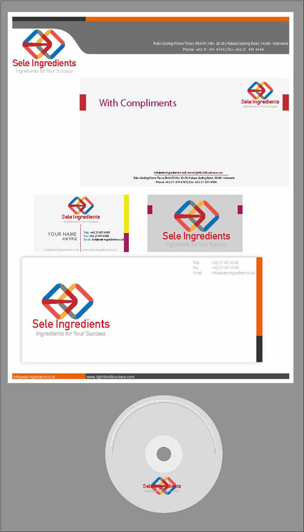 Stationery Design by sinyo for Sele Ingredients | Design #515151