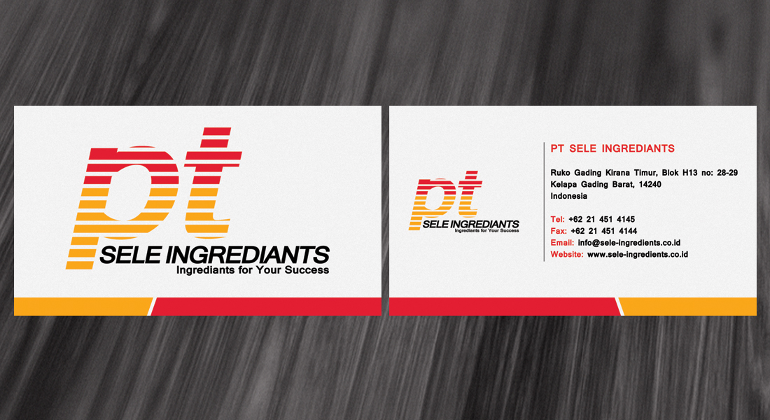 Stationery Design by diRtY.EMM for Sele Ingredients | Design #512935