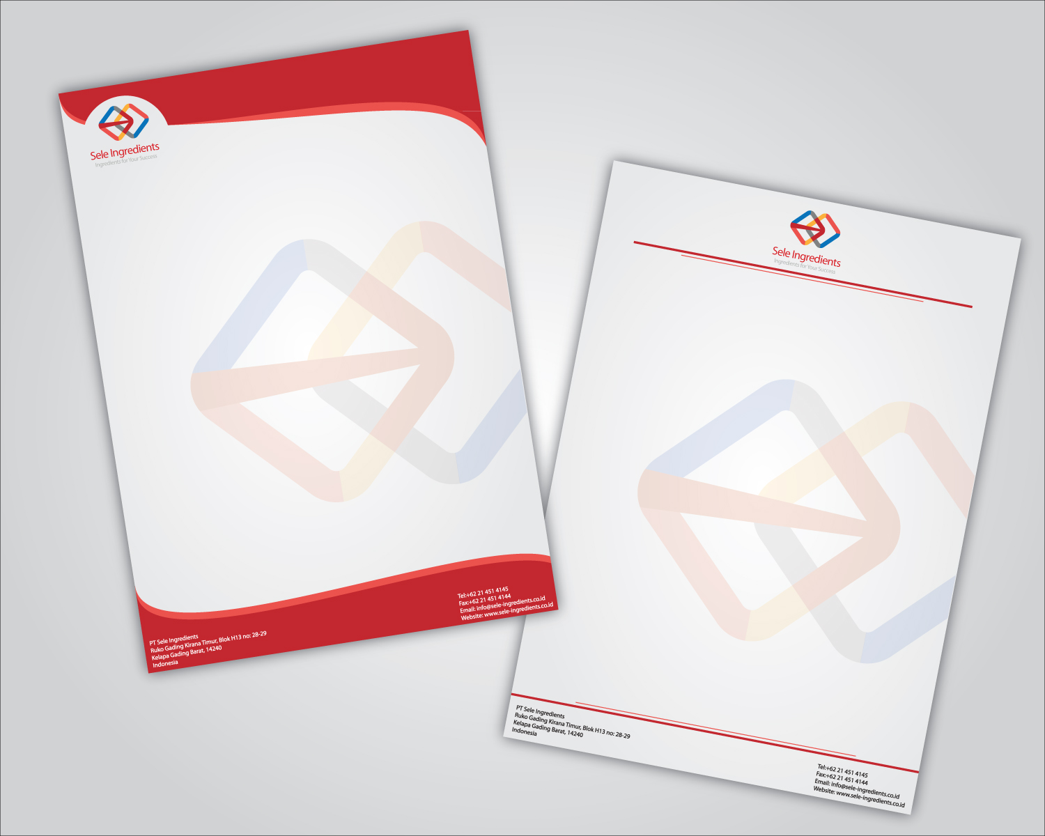 Stationery Design by 34M for Sele Ingredients | Design #521507