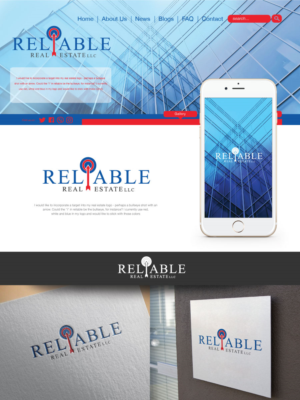 Logo Design by dailygraphics for Reliable Real Estate LLC | Design #12514315