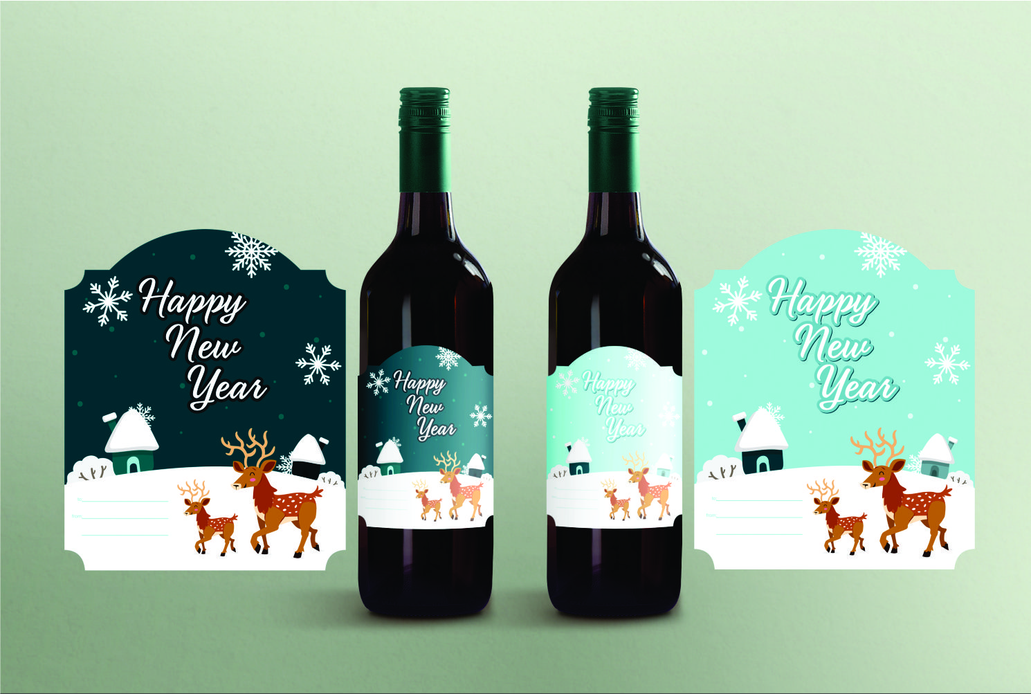 Diseño de Flyer por DG para Wick & Wine Candle Company | Diseño #12563993