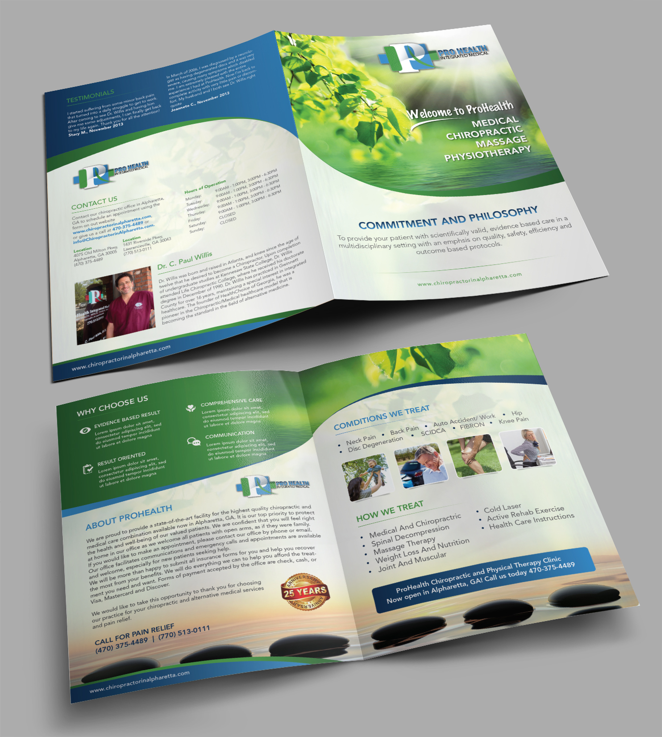 Brochure Design by Achiver for Intrepy Healthcare Marketing | Design #12469930