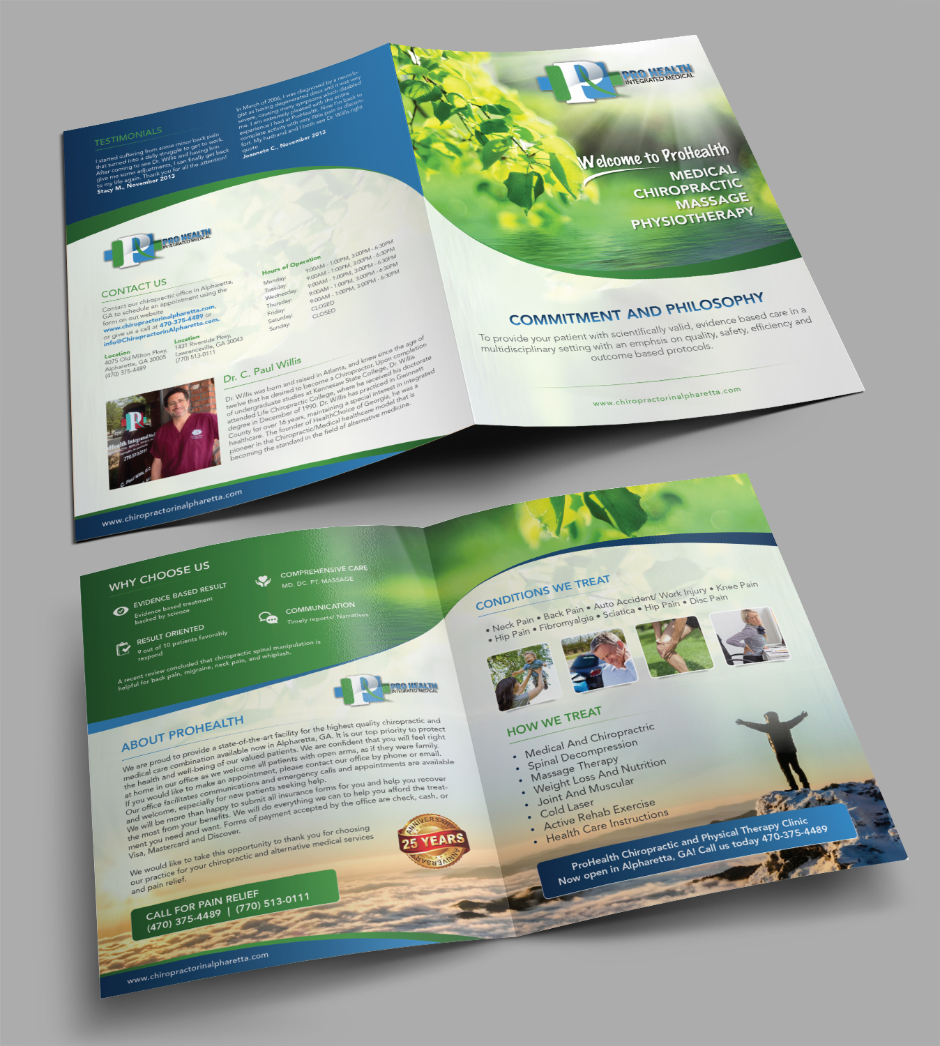 Brochure Design by Achiver for Intrepy Healthcare Marketing | Design #12487181