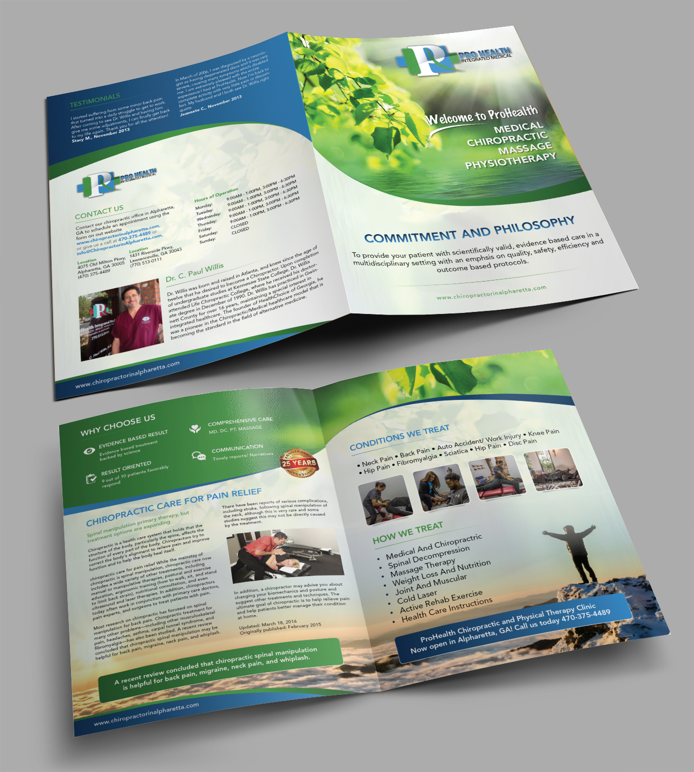 Brochure Design by Achiver for Intrepy Healthcare Marketing | Design #12551593