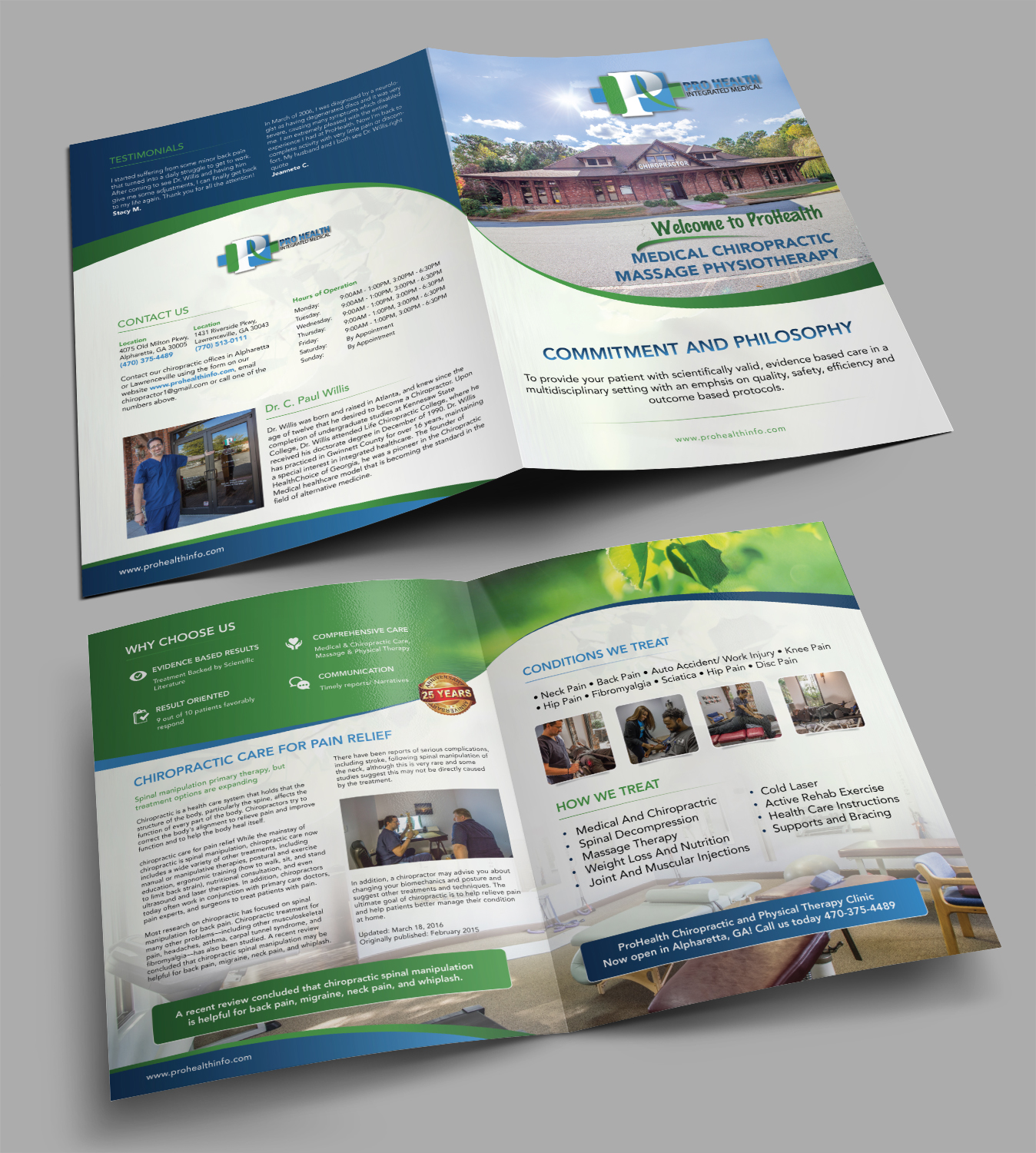 Brochure Design by Achiver for Intrepy Healthcare Marketing | Design #12737835