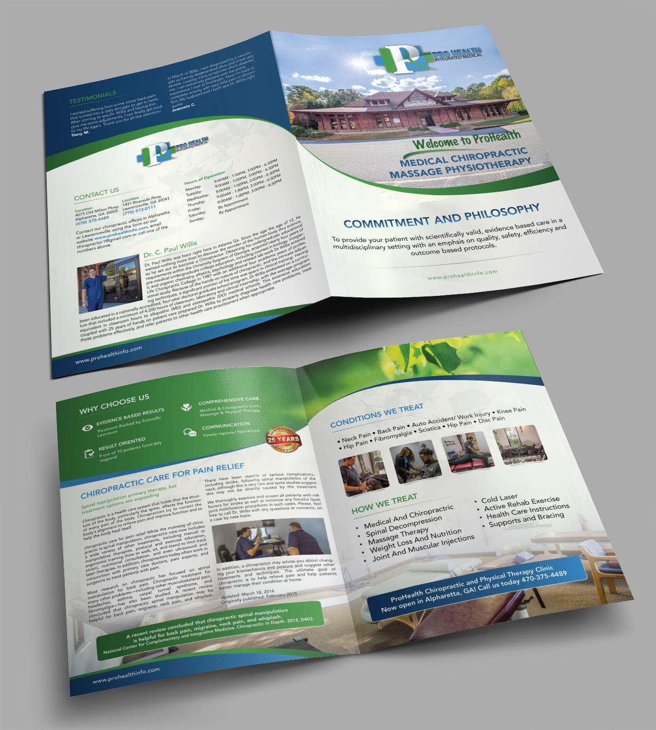 Brochure Design by Achiver for Intrepy Healthcare Marketing | Design #12793605