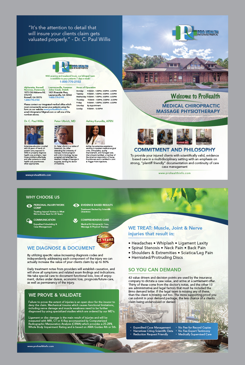 Brochure Design by Achiver for Intrepy Healthcare Marketing | Design #14447363