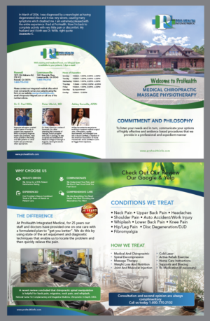 Brochure Design by Achiver for Intrepy Healthcare Marketing | Design: #14528660