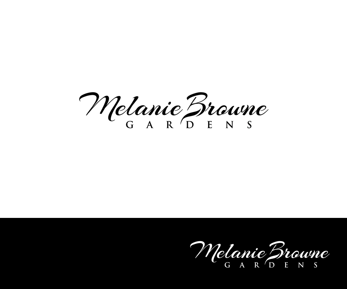 Logo Design by carina_designs for Melanie Browne Gardens | Design #12483005