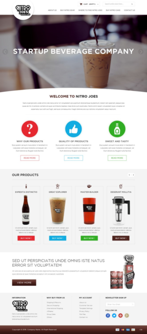 Wordpress Design by pb for this project | Design: #12424211