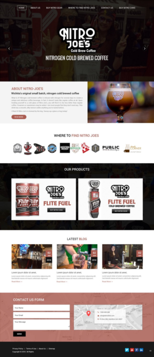 Wordpress Design by pb for this project | Design: #12424215