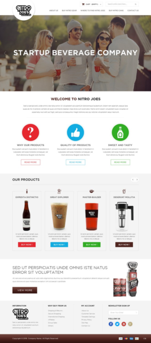 Wordpress Design by pb for this project | Design: #12424223