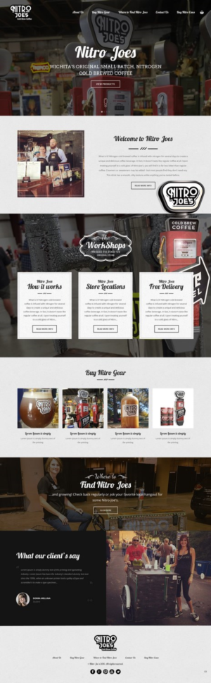 Wordpress Design by pb for this project | Design: #12424224