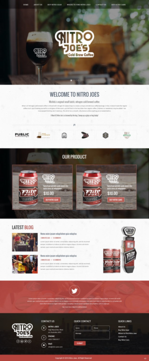 Wordpress Design by pb for this project | Design: #12424225